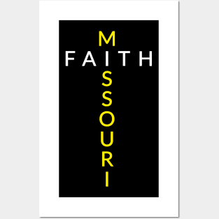 Faith Lifting Cross T-Shirt Posters and Art